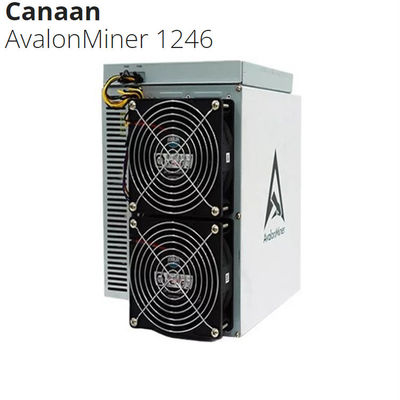 Canaan Avalon 1246 Asic Miner Machine 85Th 90t SHA256 Blochchain Bitcoin Mining hashrate كبير