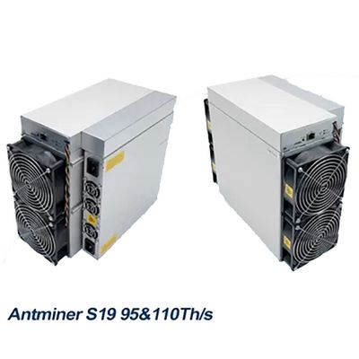 Antminer S19 Pro ، BTC Bitcoin Asic Miner S19pro 90th 95th 100th 110th آلة تعدين Blockchain