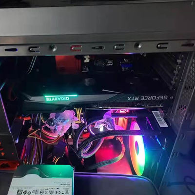 ثلاثة مراوح بطاقات فيديو جرافيك NVIDIA Gigabyte RTX 3060 GAMING OC 12G GDDR6